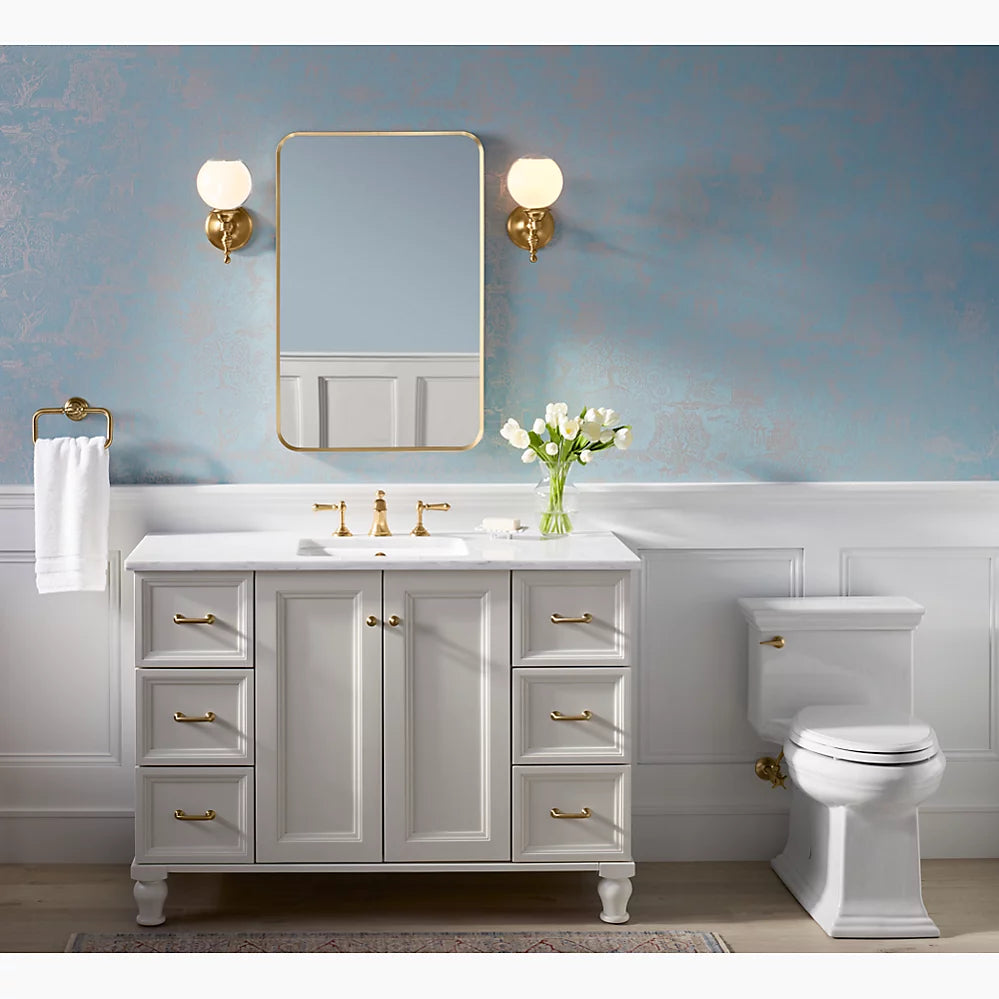 マーゴー(レバー) 2ハンドル洗面用混合栓(8インチセンター洗面用)