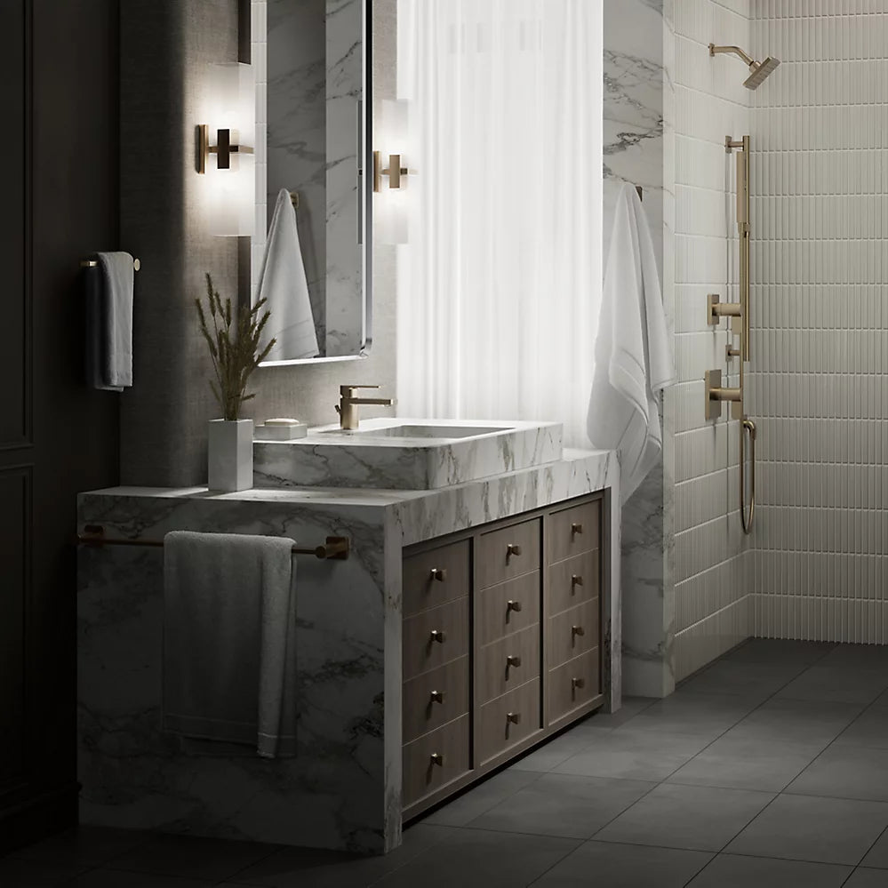 パラレル シングルレバー洗面用混合栓