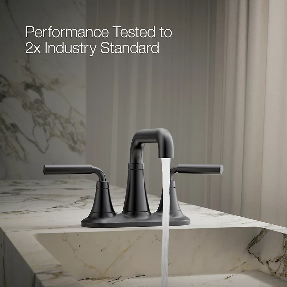 トーン 2ハンドル洗面用混合栓(4インチセンター洗面用)