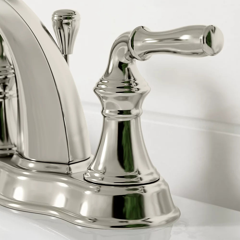 (取扱終了)デボンシャ 2ハンドル洗面用混合栓(4インチセンター洗面用)