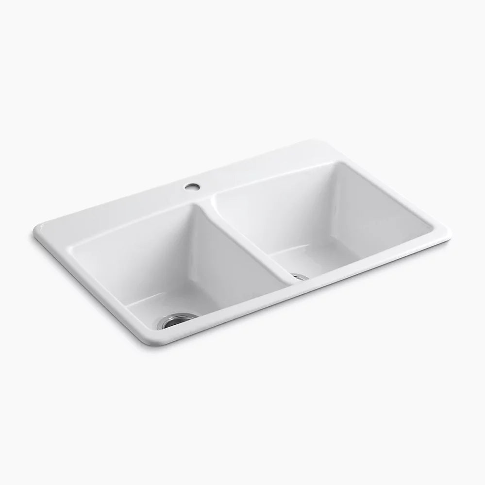 ブルックフィールド オーバーカウンターキッチン2槽シンク – jpkohler