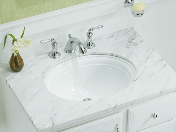 洗面器:K-2336-0 水栓金具:K-394-4-CP