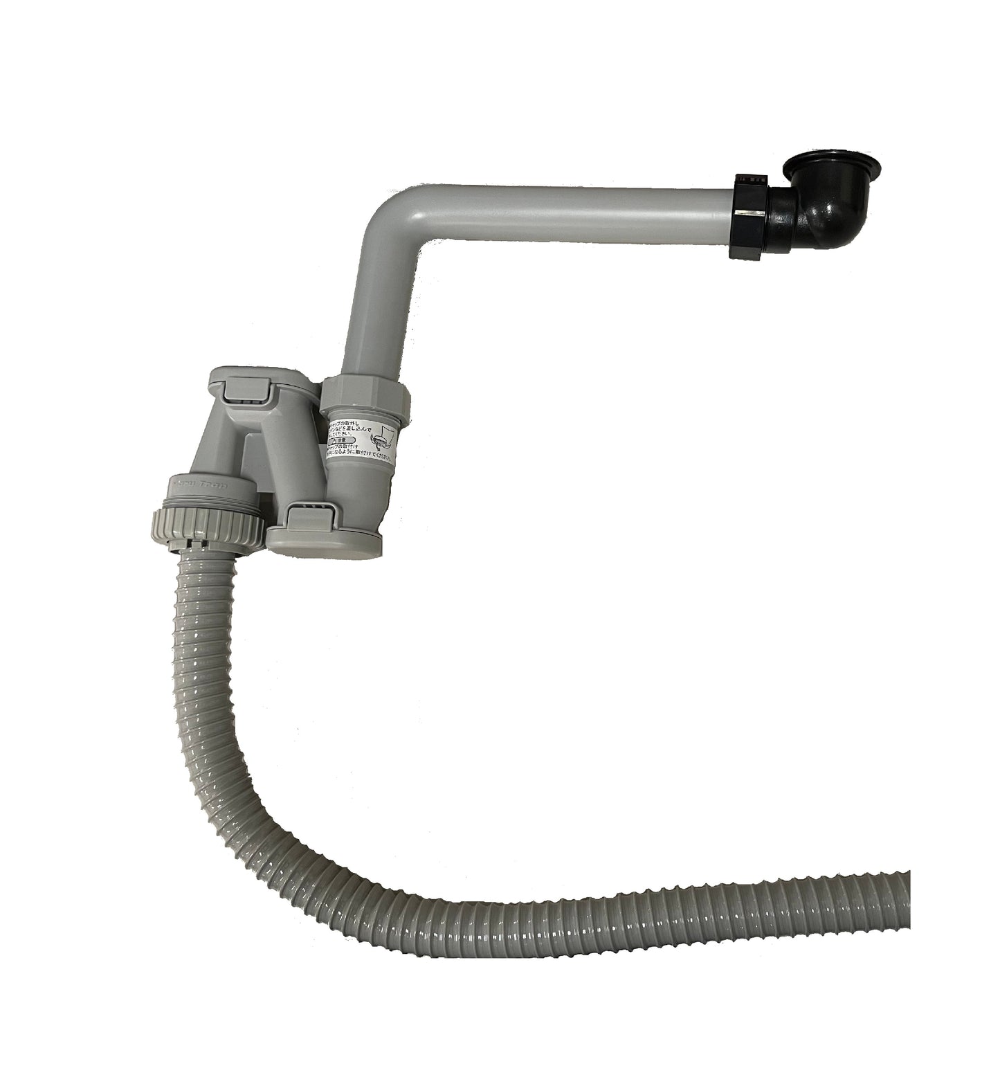 キッチン用オフセット排水金具(排水フランジなし)