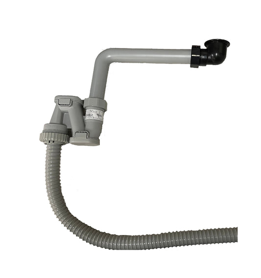 キッチン用オフセット排水金具(排水フランジなし)